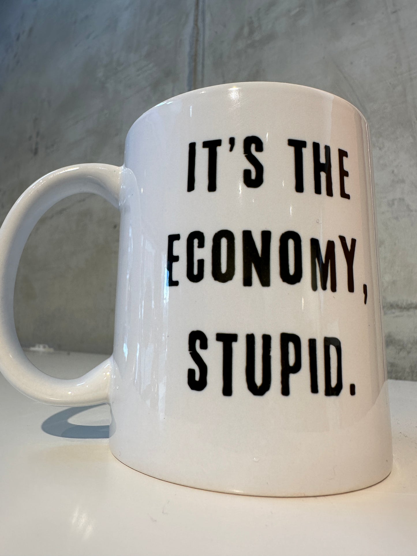 Madame Premier It’s The Economy, Stupid Mug