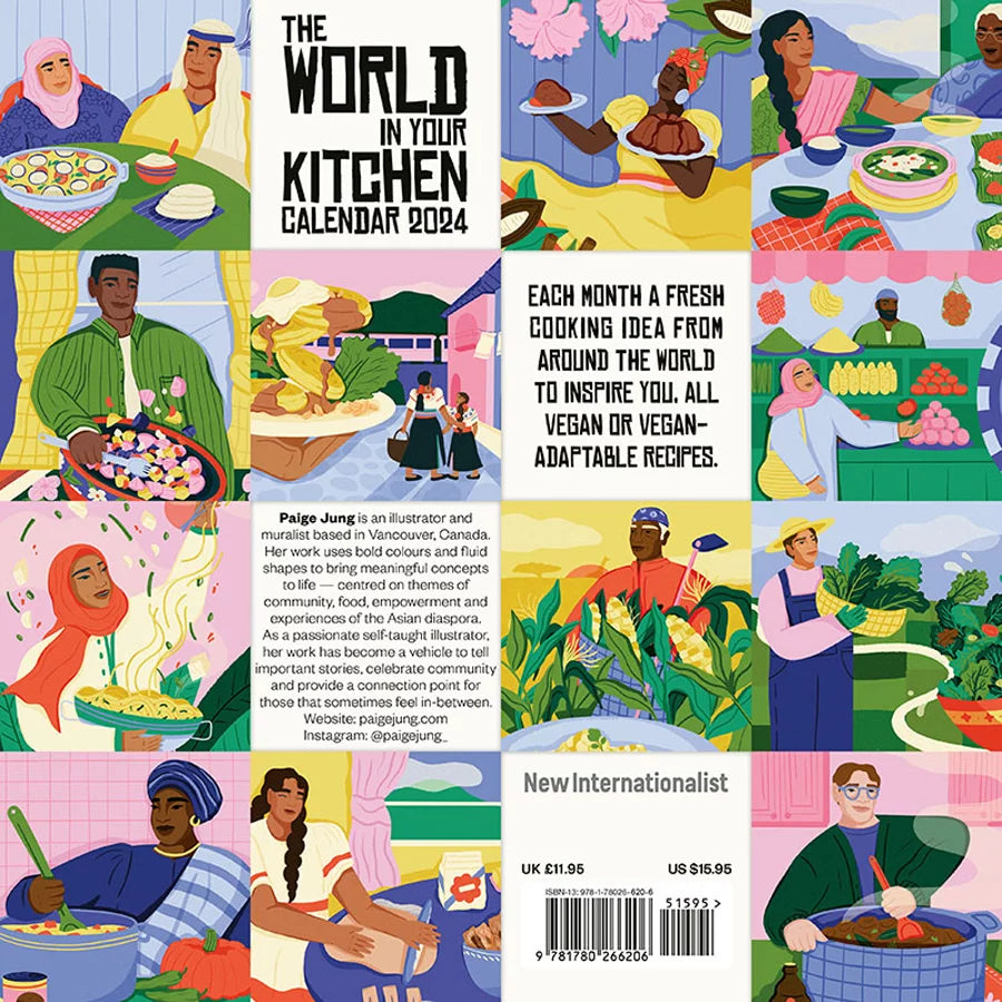 The World In Your Kitchen 2024 Calendar