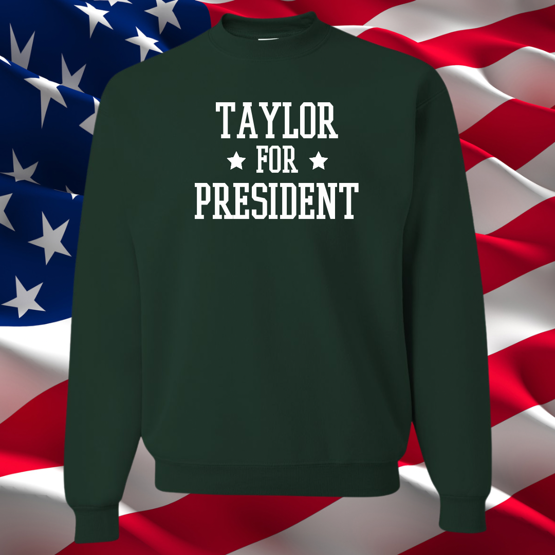 Madame Premier Taylor For President Crewneck Sweater