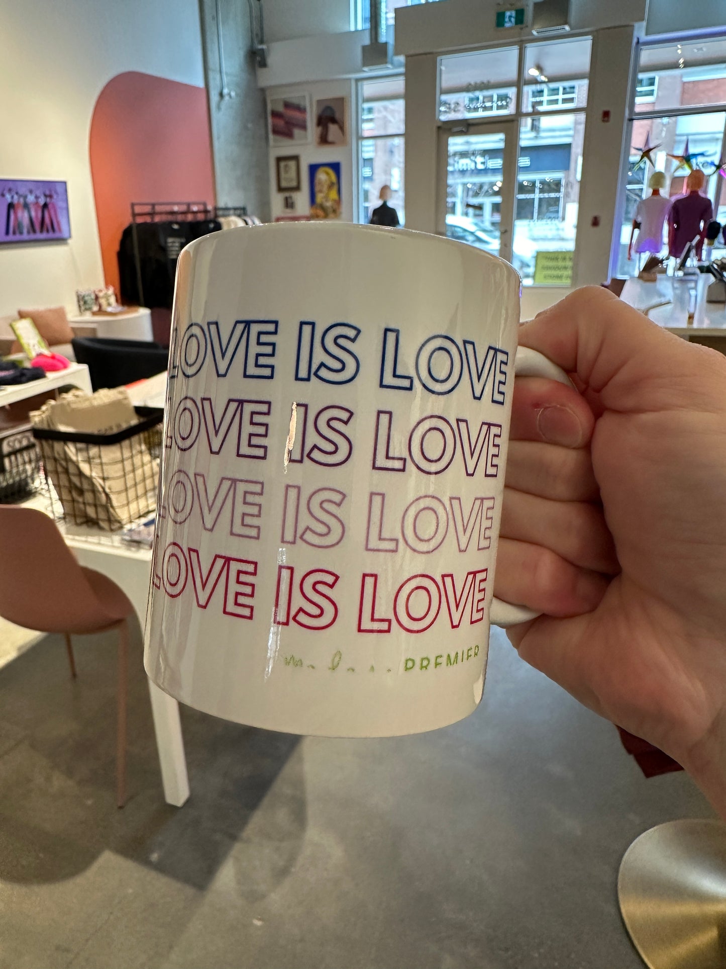 Madame Premier Love Is Love Mug