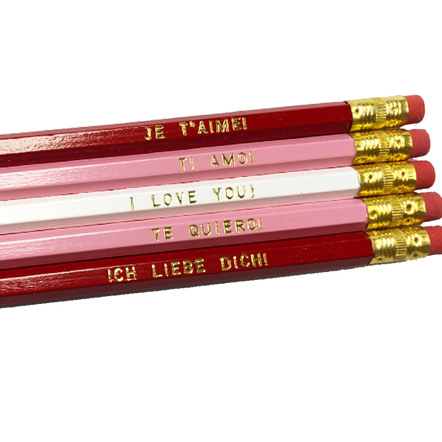 I Love You Languages Pencil Set