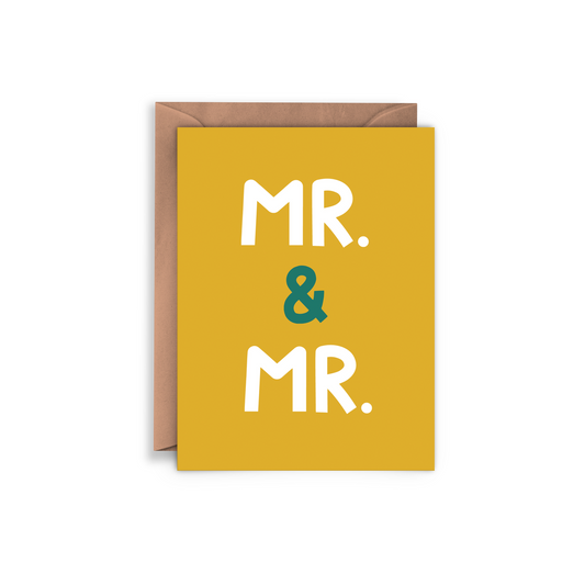 Mr. & Mr. Card