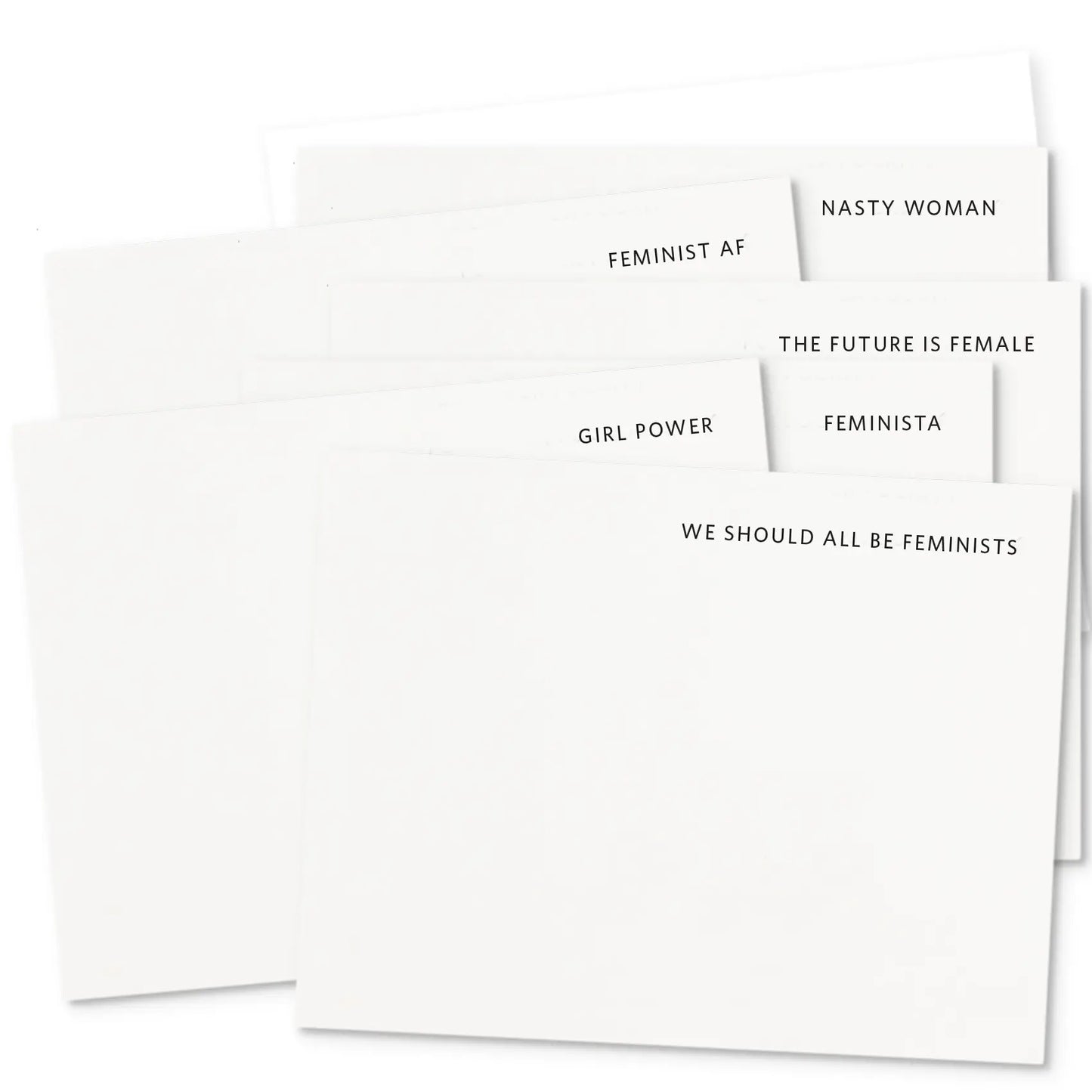 Feminist Notecard & Envelope Set