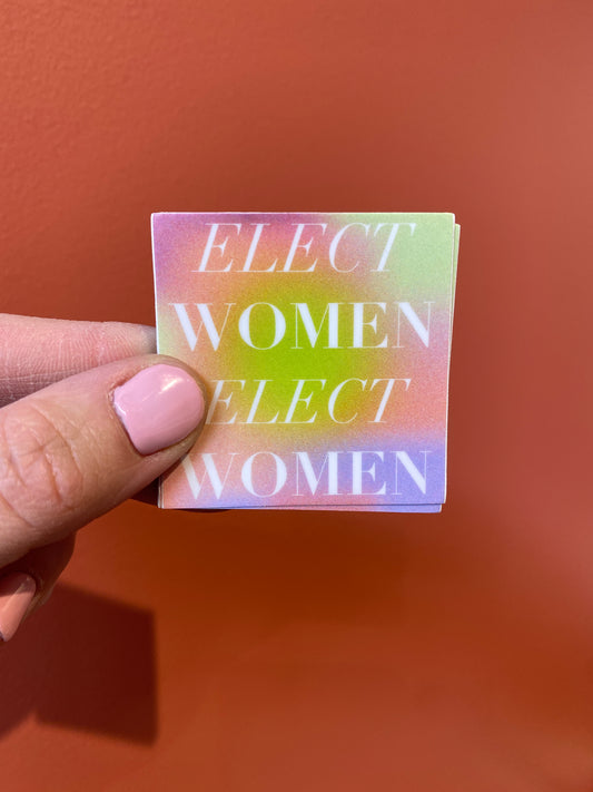 Madame Premier Elect Women Sticker